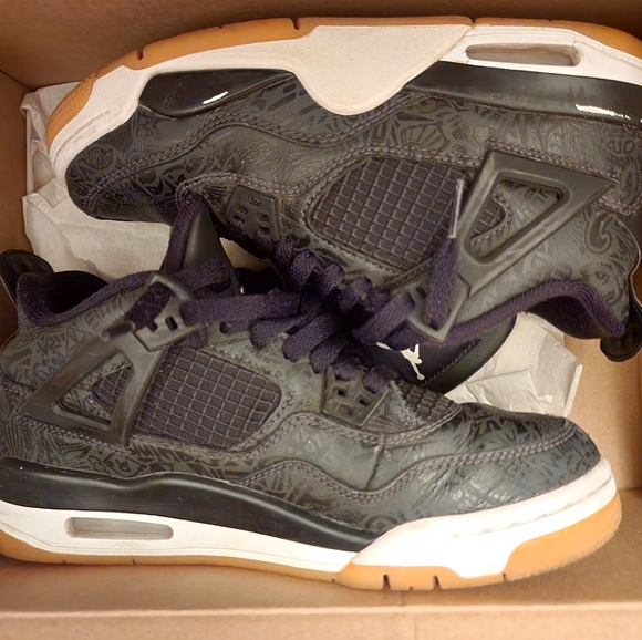 Jordan Shoes Nike Air Jordan 4 Retro Laser Poshmark